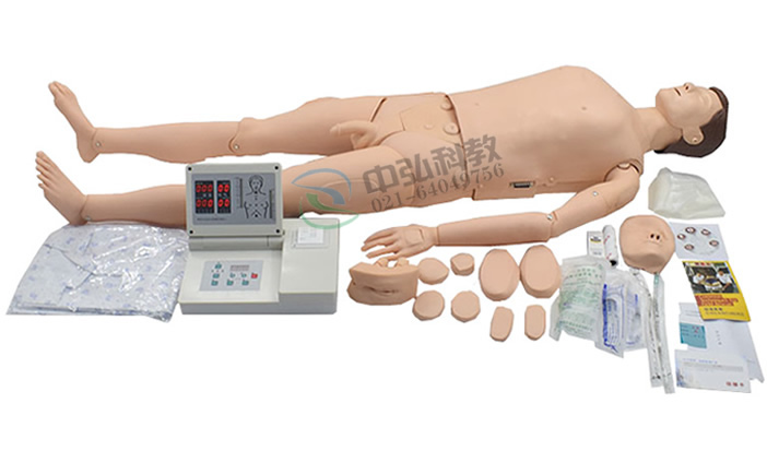 高级多功能护理急救训练模拟人（心肺复苏、男女导尿、手臂静脉穿刺）