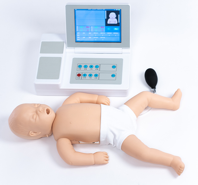 高级婴儿心肺复苏训练模拟人（无线版），婴儿心肺复苏模拟人